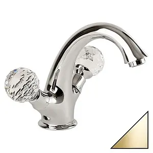 Смеситель для раковины Cezares Atlantis золото ATLANTIS-LS1-03/24-Sw, 1