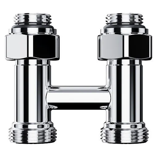 Узел нижнего подключения радиатора прямой ¾"ек x ¾"ек (½"н) Royal Thermo Design хром RANDP11234CH Узел нижнего подключения радиатора прямой ¾"ек x ¾"ек (½"н) Royal Thermo Design хром RANDP11234CH