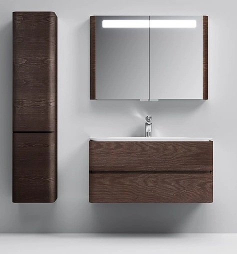 Тумба под умывальник подвесная Am.Pm Sensation 100 табачный дуб M30FHX1002TF