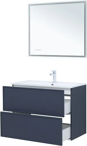 Тумба под умывальник Aquanet Арт 90 маренго 00313266