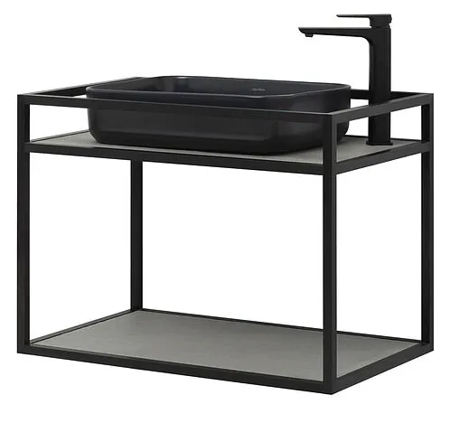 Консоль подвесная Allen Brau Liberty 75 чёрный браш 1.33001.BB