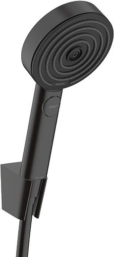 Душевой набор Hansgrohe Pulsify Select S 105 3jet Relaxation 160см чёрный матовый 24303670