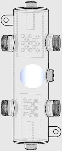 Гидрострелка до 50 кВт 1&quot;н x 1&quot;н Север-R-60 1945001
