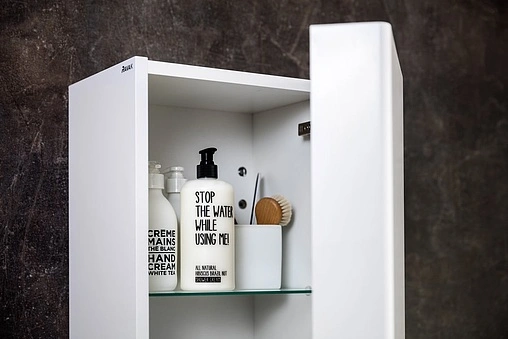 Шкаф-пенал подвесной Ravak Ring 30 L белый X000000771