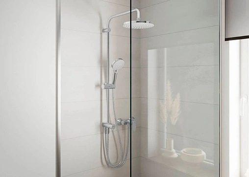 Смеситель для душа Hansgrohe Vernis Blend чёрный матовый 71640670