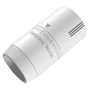 Головка термостатическая M30х1,5 Royal Thermo Design белый RATHDN13015WH Головка термостатическая M30х1,5 Royal Thermo Design белый RATHDN13015WH, 3