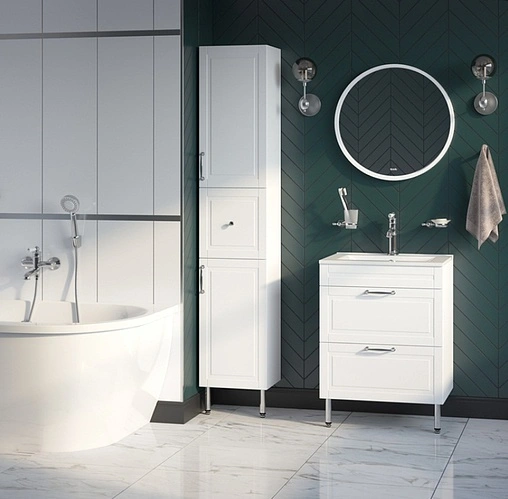 Тумба-умывальник напольная IDDIS Oxford 60 белый OXF60W0i95K