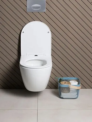 Унитаз подвесной безободковый Aquanet Cetus 3.0 W SHORT Tornado белый Cetus 3.0 W SHORT T