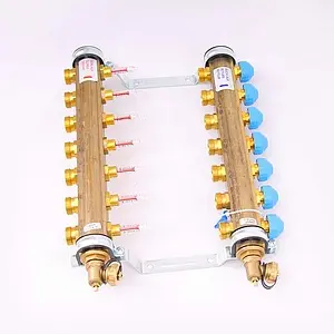 Группа коллекторная с расходомерами 7 отводов 1"в/в x ¾"ек Watts HKV/T 10004201 Группа коллекторная с расходомерами 7 отводов 1"в/в x ¾"ек Watts HKV/T 10004201, 3