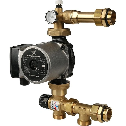 Узел насосно-смесительный с насосом Grundfos UPSO 25-65 130 Stout SDG-0020-004001