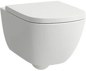 Унитаз подвесной безободковый Laufen Palomba Rimless c покрытием LCC белый 8.2080.2.400.000.1 Унитаз подвесной безободковый Laufen Palomba Rimless c покрытием LCC белый 8.2080.2.400.000.1, 1