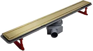 Лоток душевой Set 850мм h=52мм 0.8л/сек Pestan Confluo Premium Gold Line 850 13100055 Лоток душевой Set 850мм h=52мм 0.8л/сек Pestan Confluo Premium Gold Line 850 13100055, 1