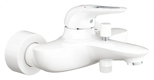 Смеситель для ванны Grohe Eurostyle New белый/хром 33591LS3