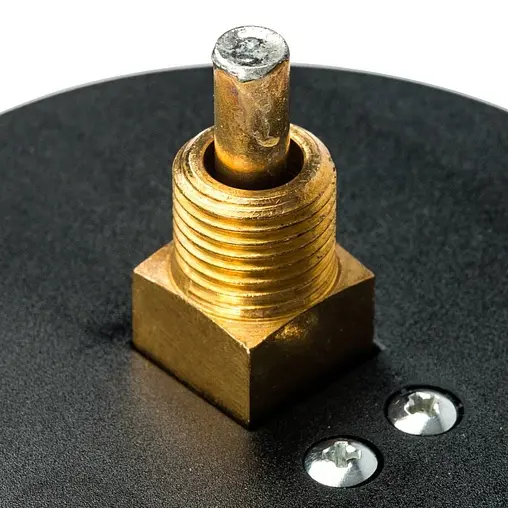 Термоманометр аксиальный Stout 80мм 10 бар 120°С ½&quot; SIM-0005-801015