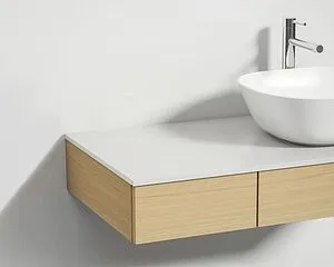 Тумба под умывальник подвесная VitrA Origin 90 R дуб 65678 Тумба под умывальник подвесная VitrA Origin 90 R дуб 65678, 3