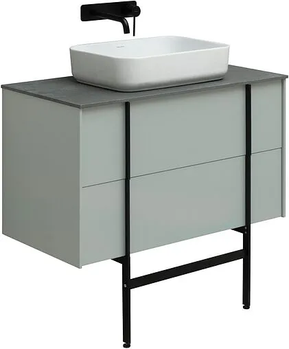 Тумба-умывальник подвесная Allen Brau Reality 90 папирус 1.32006.PWM+