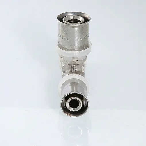 Тройник пресс соединительный 16мм Valtec VTm.231.N.161616