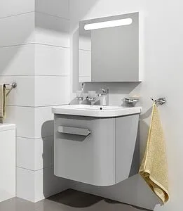 Тумба под умывальник подвесная Ravak Chrome 65 серый X000000638, 4