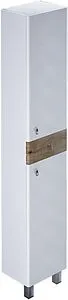 Шкаф-пенал напольный IDDIS Carlow белый/дуб CAR3600i97, 1
