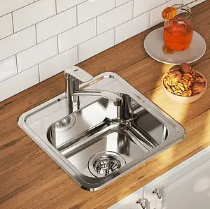 Мойка кухонная IDDIS Strit 38 хром STR38P0i77 Мойка кухонная IDDIS Strit 38 хром STR38P0i77, 3