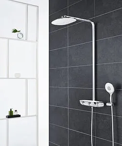 Душевая система с термостатом для душа Grohe Rainshower SmartControl 360 Mono хром/белый 26361LS0 Душевая система с термостатом для душа Grohe Rainshower SmartControl 360 Mono хром/белый 26361LS0, 3