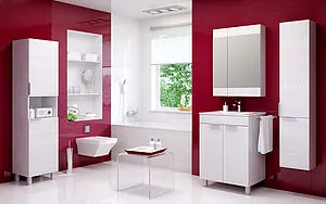 Шкаф-пенал подвесной Aqwella Brig 30 сосна магия Br.05.03/SM Шкаф-пенал подвесной Aqwella Brig 30 сосна магия Br.05.03/SM, 3