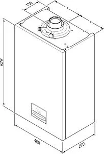 Настенный конденсационный газовый котел двухконтурный турбированный 28кВт Vaillant ecoTEC intro VUW 24/28 AS/1-1 (H-RU) 0010026103 Настенный конденсационный газовый котел двухконтурный турбированный 28кВт Vaillant ecoTEC intro VUW 24/28 AS/1-1 (H-RU) 0010026103, 2