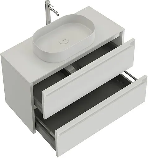 Тумба под умывальник подвесной Allen Brau Fantasy 2.0 80 белый 1.11001.WM 2.0