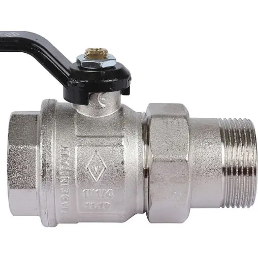 Кран шаровый с американкой 1¼&quot;в x 1¼&quot;н Bugatti New Jersey 09200006