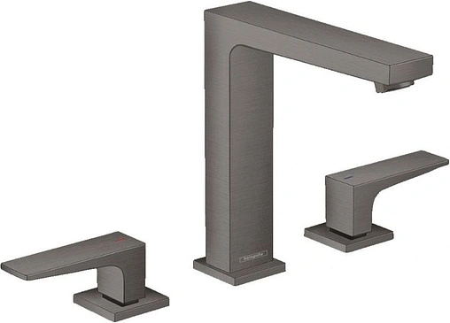 Смеситель для раковины Hansgrohe Metropol 160 шлифованный чёрный хром 32515340