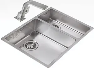 Мойка кухонная Teka Be Linea RS15 2B 580 POLISHED нержавеющая сталь полированная 115030008 Мойка кухонная Teka Be Linea RS15 2B 580 POLISHED нержавеющая сталь полированная 115030008, 3