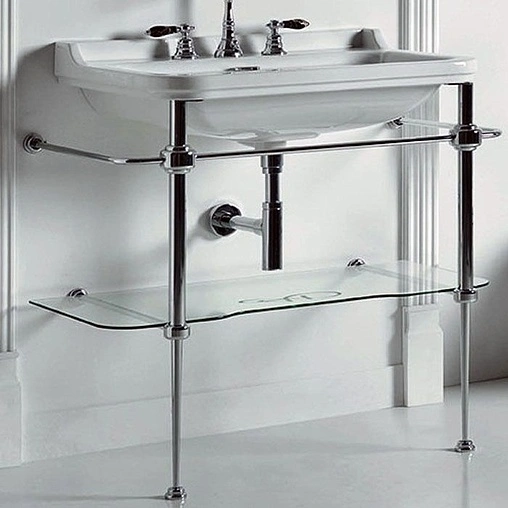 Раковина Kerasan Waldorf 80 белый 4141K1bi/cr*1