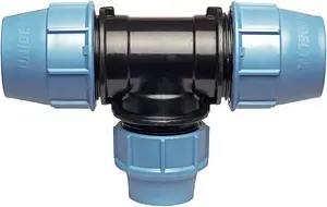 Тройник компрессионный редукционный 63мм x 40мм x 63мм Unidelta 1013064040 Тройник компрессионный редукционный 63мм x 40мм x 63мм Unidelta 1013064040, 1