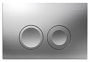 Клавиша смыва для унитаза Geberit Delta 21 115.125.21.1 хром глянцевый Клавиша смыва для унитаза Geberit Delta 21 115.125.21.1 хром глянцевый, 1