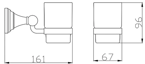 Стакан Rav Slezak Morava retro золото MKA0201Z