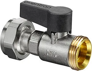 Кран шаровый с накидной гайкой ¾"н x ¾"нг Oventrop Multidis SF 1406504 Кран шаровый с накидной гайкой ¾"н x ¾"нг Oventrop Multidis SF 1406504, 1