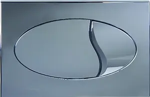 Клавиша смыва для унитаза Styron STY-801-2 хром глянцевый Клавиша смыва для унитаза Styron STY-801-2 хром глянцевый, 1