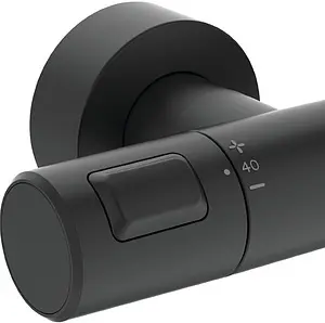 Душевая система с термостатом для душа Ideal Standard Ceratherm чёрный матовый BC748XG Душевая система с термостатом для душа Ideal Standard Ceratherm чёрный матовый BC748XG, 5