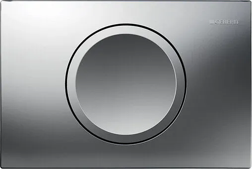 Клавиша смыва для унитаза Geberit Delta 15 115.109.46.1 хром матовый