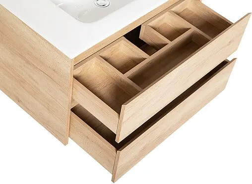 Тумба под умывальник подвесная BelBagno KRAFT 100 Rovere Nebrasca Nature KRAFT-1000-2C-SO-RNN