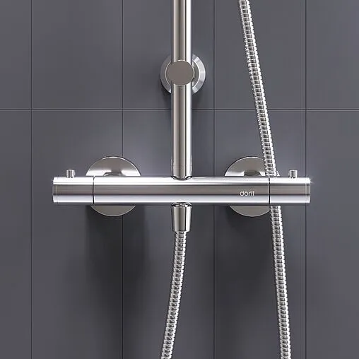 Душевая система с термостатом для душа Dorff Futura хром D0710400