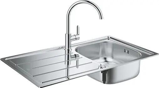 Мойка кухонная со смесителем Grohe K200-86 хром 31562SD0