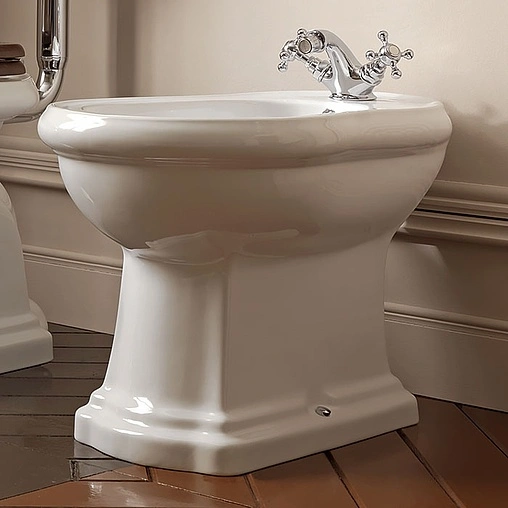 Биде напольное Kerasan Retro белый 102001*1