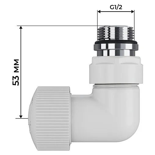 Комплект вентилей терморегулирующих трехосевых 15x1.0 x ½"н Royal Thermo Design Pro белый RATVXT11215WH Комплект вентилей терморегулирующих трехосевых 15x1.0 x ½"н Royal Thermo Design Pro белый RATVXT11215WH