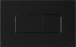 Клавиша смыва для унитаза OLI Karisma Oliveira 641015 черный матовый Клавиша смыва для унитаза OLI Karisma Oliveira 641015 черный матовый, 1