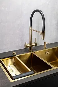 Коландер Omoikiri CO-02-PVD-LG светлое золото 4999003 Коландер Omoikiri CO-02-PVD-LG светлое золото 4999003, 4