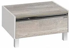 Комод Aquaton Капри 60 бетон пайн/белый 1A231003KPDA0