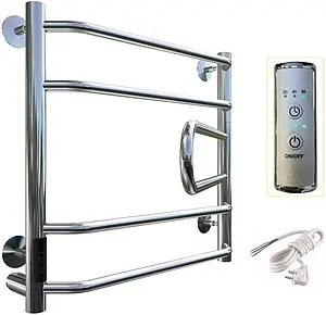 Полотенцесушитель электрический лесенка Тругор Пэк сп 18 50*50 NEXT лев 32 мм полированная сталь Полотенцесушитель электрический лесенка Тругор Пэк сп 18 50*50 NEXT лев 32 мм полированная сталь, 3