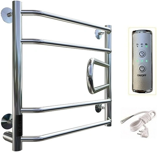 Полотенцесушитель электрический лесенка Тругор Пэк сп 18 50*50 NEXT лев 32 мм полированная сталь