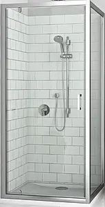 Душевое ограждение 900x900мм прозрачное/матовое стекло Roltechnik Lega Line LLDO1+LLB/900 551-9000000-00-21+553-9000000-00-21, 2